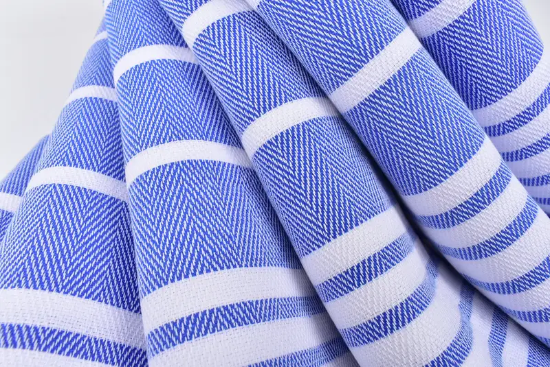 Bridesmaid Towel, 40x20 Cotton Zig zag Towel, Wedding Favors, Personalized Dish Towel, Guest Towel, Personalized Turkish Towel, Monogram Hand Towel - 5