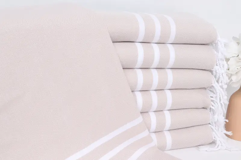 40x20 Cotton Striped Towel, Custom Gifts, Personalized Gifts, Small Bath Towels, Bachelorette Party Items, Home Decor Gifts, Personalized Hand Towel - 1