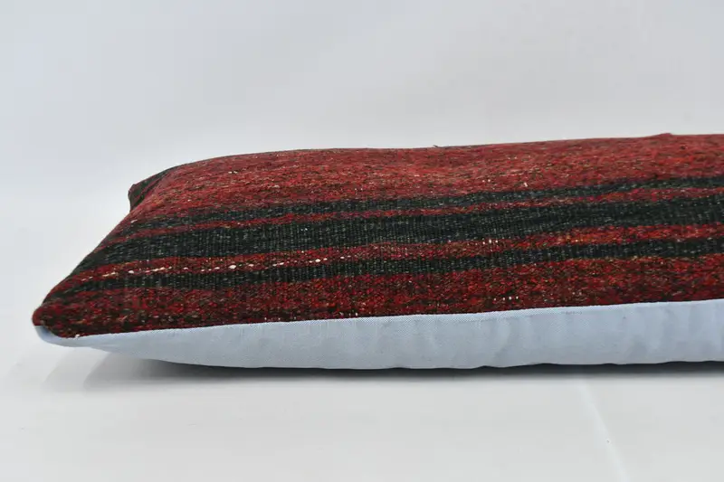 Pillow, Aesthetic Cushion Cover, Vintage Throw Pillow, Gift Pillow, Pattern Throw Cushion, 16x48 Red Pillow, Turkish Pillow, Pillow for Sofa - 6