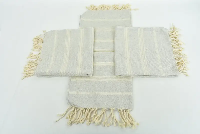 Özel düğün hediyeleri, erkek arkadaş için hediye, 38x24 pamuklu çizgili havlu, kişiselleştirilmiş hediyeler, Türk çay havlu, kişiselleştirilmiş el havlu, el yapımı hediye - 6