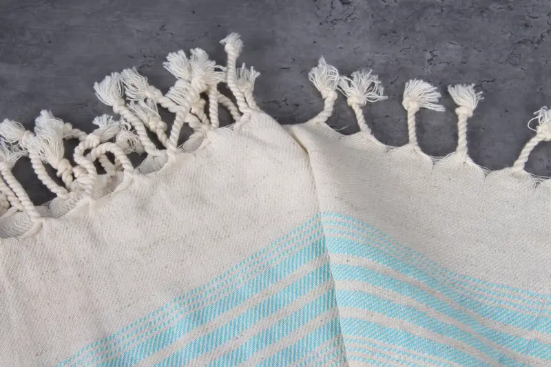 Custom Wedding Gift From Bridesmaid, Bridal Gifts, Spa Towel, 36x18 Linen Striped Towel, Custom Hand Towel, Wedding Favors, Monogram Kitchen Towel - 4