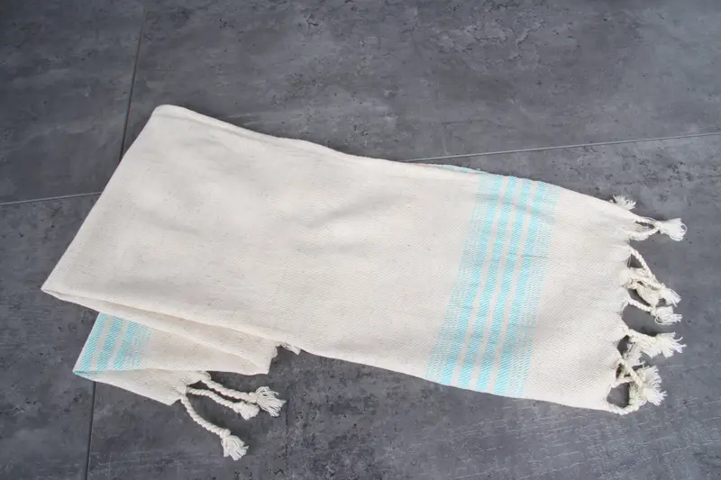 Custom Wedding Gift From Bridesmaid, Bridal Gifts, Spa Towel, 36x18 Linen Striped Towel, Custom Hand Towel, Wedding Favors, Monogram Kitchen Towel - 5