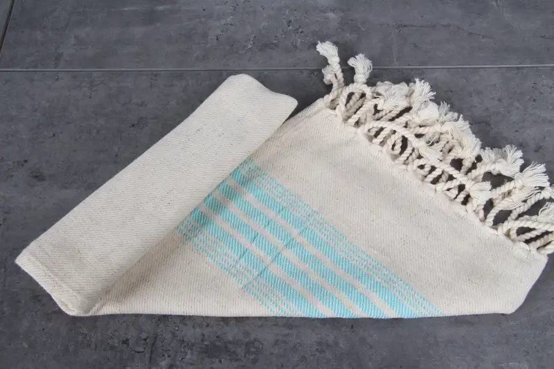 Custom Wedding Gift From Bridesmaid, Bridal Gifts, Spa Towel, 36x18 Linen Striped Towel, Custom Hand Towel, Wedding Favors, Monogram Kitchen Towel - 7