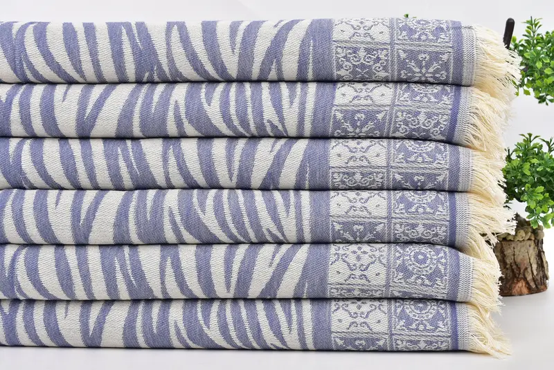 Wedding Gift Kitchen Towel, Wedding Gift, Custom Hand Towel, Personalized Hand Towel, 28x20 Cotton Striped Towel, Bulk Order Towel, Hand Size Towels - 4