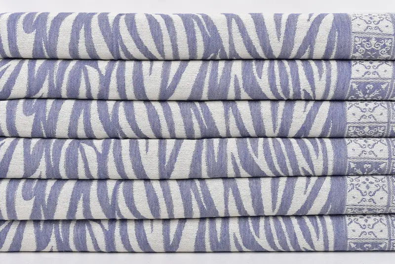Wedding Gift Kitchen Towel, Wedding Gift, Custom Hand Towel, Personalized Hand Towel, 28x20 Cotton Striped Towel, Bulk Order Towel, Hand Size Towels - 3