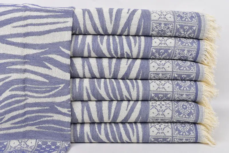Wedding Gift Kitchen Towel, Wedding Gift, Custom Hand Towel, Personalized Hand Towel, 28x20 Cotton Striped Towel, Bulk Order Towel, Hand Size Towels - 2