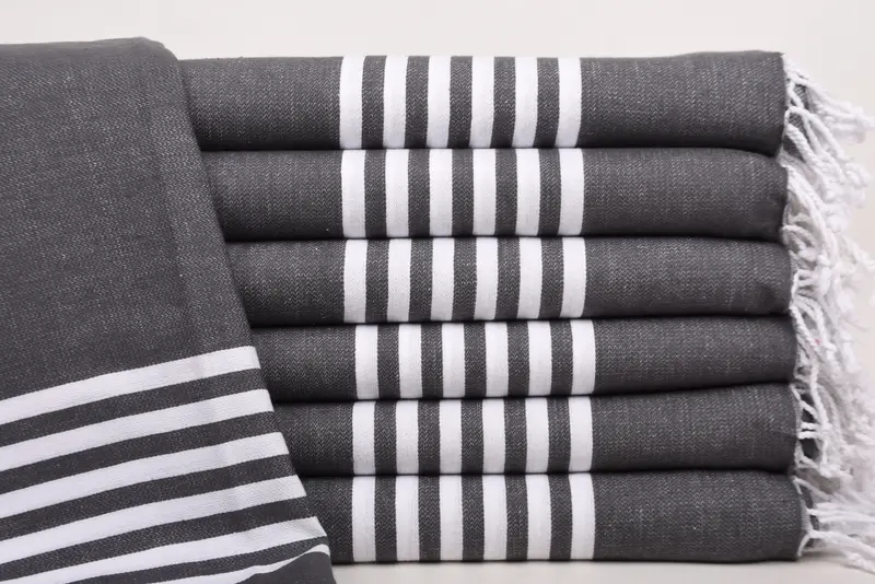 Turkish hand towel, Bridesmaid Gifts, 70x40 Cotton Striped Towel, Turkish bath towel, Bachelorette Party Gifts For Bride, Boyfriend Christmas Gift