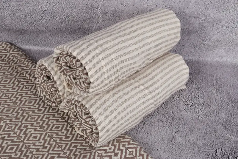 Monogrammed Beach Towel, Cotton towel, 76x38 Cotton Diamond Towel, Spa Towel, Memorial Gift, Best Friend Gift, Lightweight Turkish towel for beach - 7