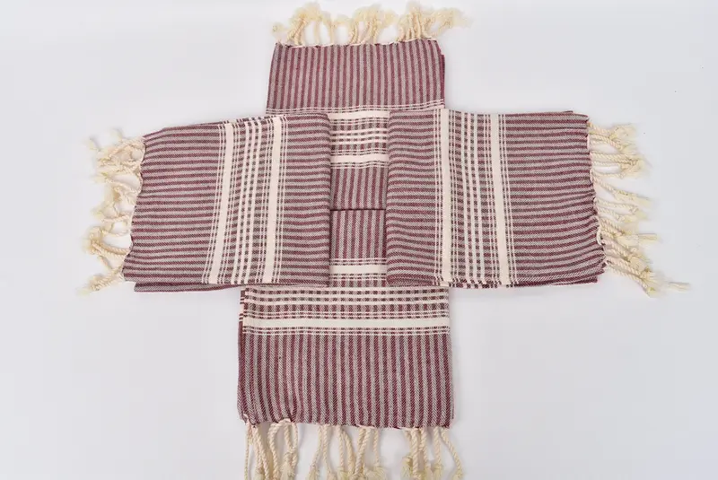Bridesmaid Gift, Small Bath Towels, Housewarming Gift, Personalized Dish Towel, 40x18 Cotton Striped Towel, Wedding Gift Ideas, Turkish Tea Towel - 6