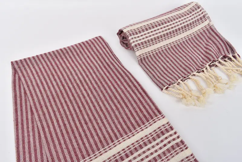 Bridesmaid Gift, Small Bath Towels, Housewarming Gift, Personalized Dish Towel, 40x18 Cotton Striped Towel, Wedding Gift Ideas, Turkish Tea Towel - 7