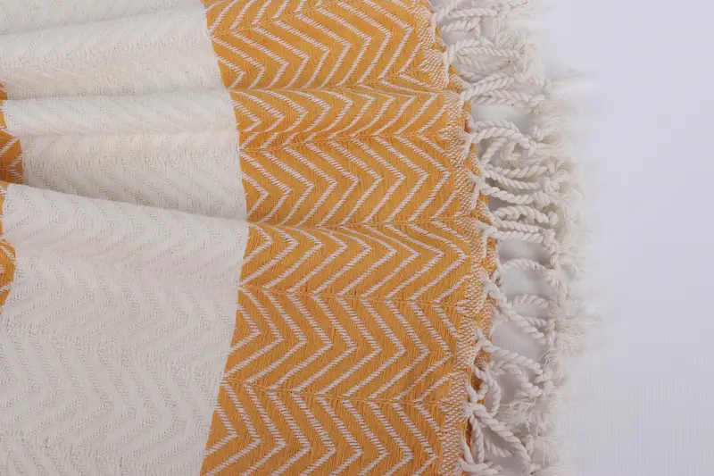 Family Gift, Turkish beach towel, Monogram Beach Towel, Personalized Towel Gift, Hammam towel, 70x40 Cotton Zig zag Towel, Turkish Bath Towel USA - 8