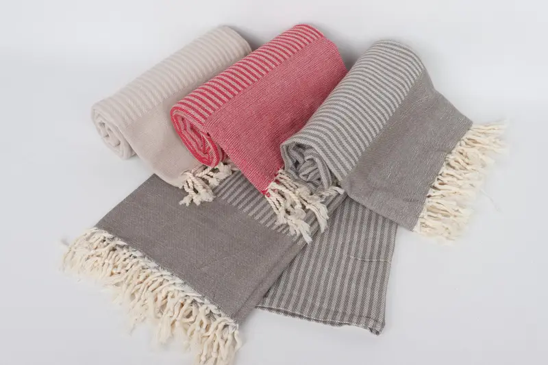 70x40 Cotton Striped Towel, Quick-Dry Beach Towel, Home Decor Towel, Girl Trip Party Favor, Turkish beach towel, Summer Gift, Custom Turkish Towel - 5