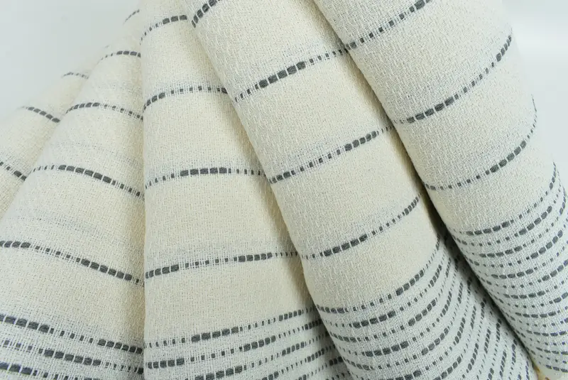 Beach Towel Gift, Engagement Gift, Best Beach Towel, Absorbent towel, 70x38 Cotton Striped Design Towel, Yoga Towel, Valentines Day Gift For Her - 5