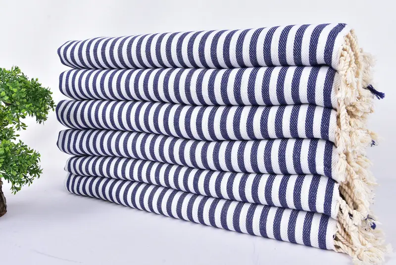 Gym Towel, 70x40 Cotton Striped Towel, Personalized Gift, Wedding Favors, Embroidered Beach Towel, Bachelorette Party Decorations, Gift Boxes Towel - 3
