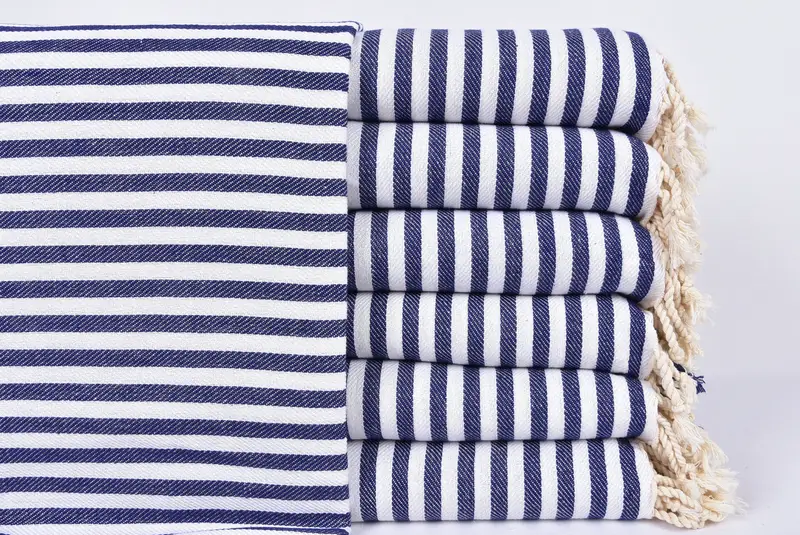 Gym Towel, 70x40 Cotton Striped Towel, Personalized Gift, Wedding Favors, Embroidered Beach Towel, Bachelorette Party Decorations, Gift Boxes Towel - 1