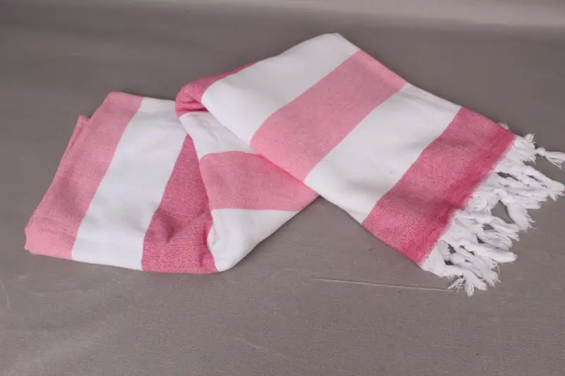 Gift For Her, Organic towel, Monogrammed Turkish Towel, Bachelor Gifts, Gift Boxes Towel, 64x36 Cotton Striped Terry Towel, Turkish Towel Bulk - 6