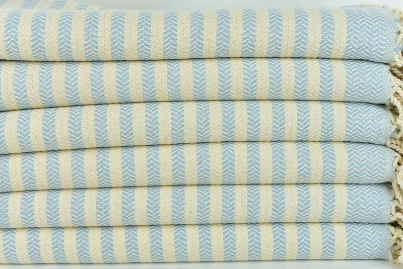 Gift Towel, Summer Gift, Authentic Turkish hammam peshtemal, Bridal Shower Gift, Wedding Gift, 70x40 Cotton Chevron Towel, Bachelorette Towel - 2