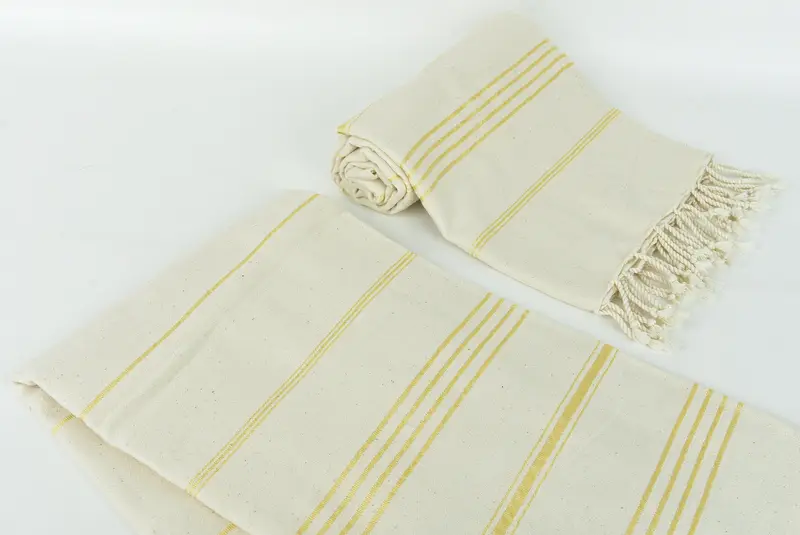 Wedding Towel, Absorbent Turkish towel, Gym Towel, Quick-Dry Beach Towel, Personalize Gift, Personalized Towel, 70x40 Cotton Striped Towel - 7