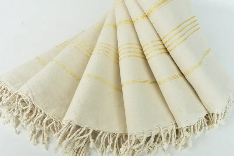 Wedding Towel, Absorbent Turkish towel, Gym Towel, Quick-Dry Beach Towel, Personalize Gift, Personalized Towel, 70x40 Cotton Striped Towel - 4