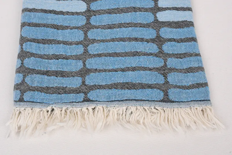 Bachelor Towel, Beach Towel Bulk, Wedding Gift For Bride, Handwoven Turkish Towel, Cotton towel, 70x40 Cotton Asymmetric Design Towel, Gifts For Him - 4