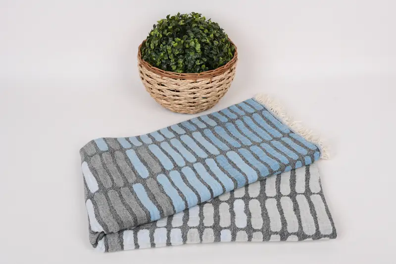 Bachelor Towel, Beach Towel Bulk, Wedding Gift For Bride, Handwoven Turkish Towel, Cotton towel, 70x40 Cotton Asymmetric Design Towel, Gifts For Him - 5
