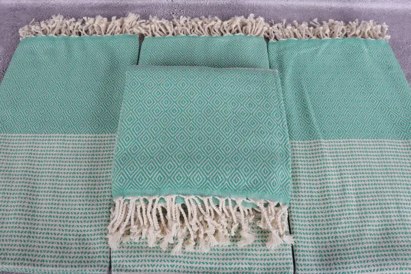 Bachelorette Party Gifts Bridesmaids, Monogrammed Beach Towel, Beach Wedding Favor, 70x40 Cotton Chevron Towel, Spa Towel, Lightweight Turkish towel - 4