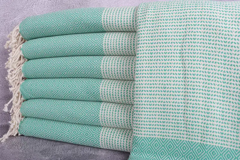 Bachelorette Party Gifts Bridesmaids, Monogrammed Beach Towel, Beach Wedding Favor, 70x40 Cotton Chevron Towel, Spa Towel, Lightweight Turkish towel - 1