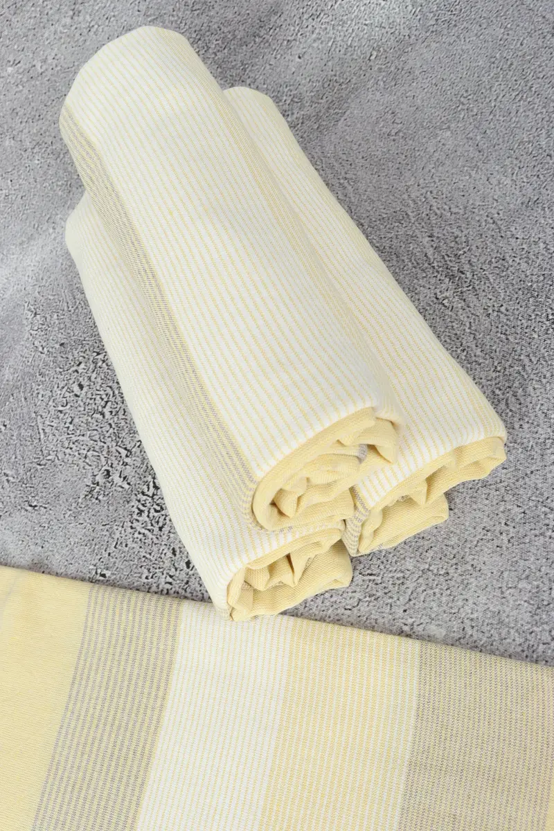 Handmade Gift, Bachelor Gifts, Luxury towel, Spa Gift Towel, Wedding Towel, Wedding Anniversary Gift, 68x40 Cotton Striped Towel, Housewarming Gift - 8