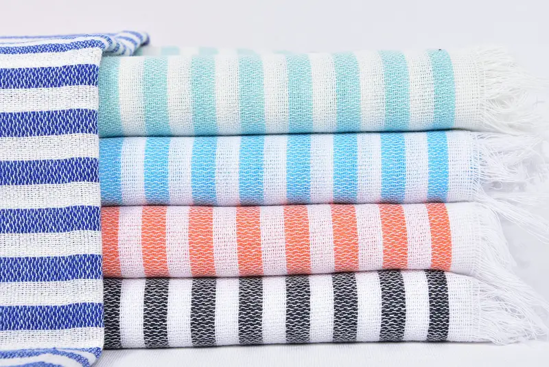 Bulk Order Towel, Organic towel, Organic Towel, 70x40 Cotton Striped Towel, Halloween Gifts, Bachelorette Party Decorations, Bridesmaid Gift Towel - 1