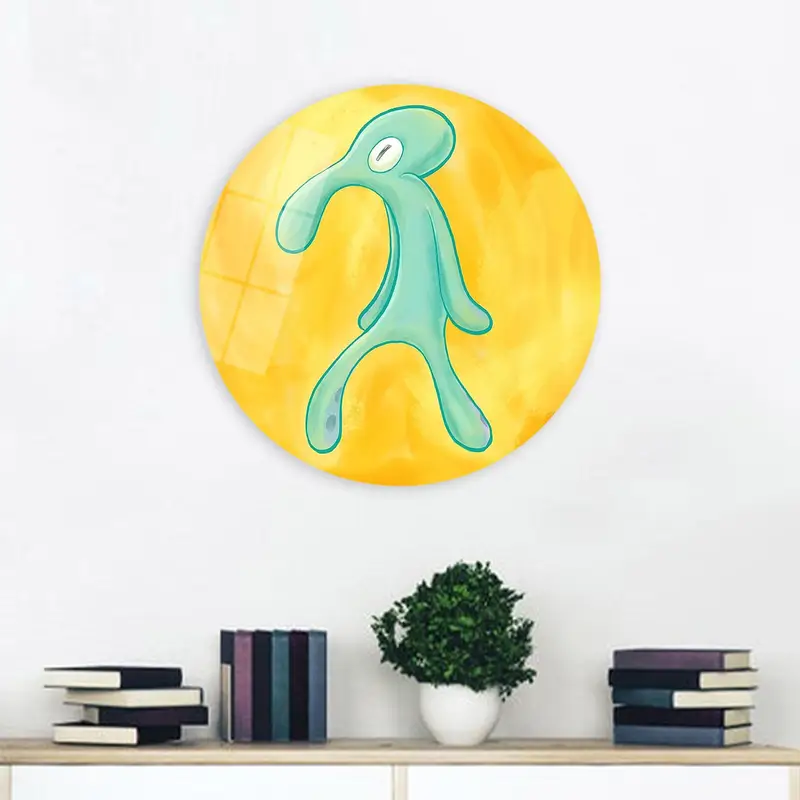 Auffällige und freche Thaddäus-bedruckte Leinwand – künstlerische Eleganz