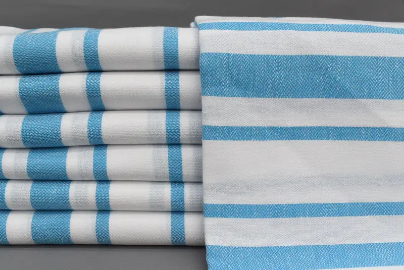 Organic Towel, Organic towel, Organic cotton Turkish peshtemal towel, Bridesmaid Gift, 70x40 Cotton Striped Towel, Travel towel, Birthday Gift - 1