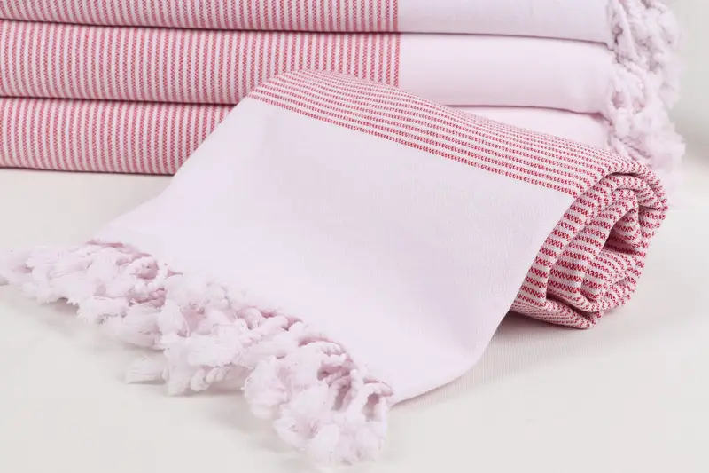 Travel Towel, Bachelorette Party Gift, Turkish beach towel, Bridesmaid Gifts, Maid Of Honor Gift, 70x36 Cotton Striped Towel, Towel With Name - 4