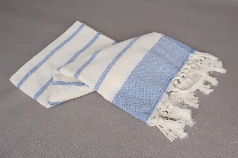 Wedding Favors, Best Wedding Gift, Bridesmaid Gifts, Turkish Towel, Kitchen Towel, Beach Bachelorette Party Decorations, 36x18 Cotton Striped Towel - 5