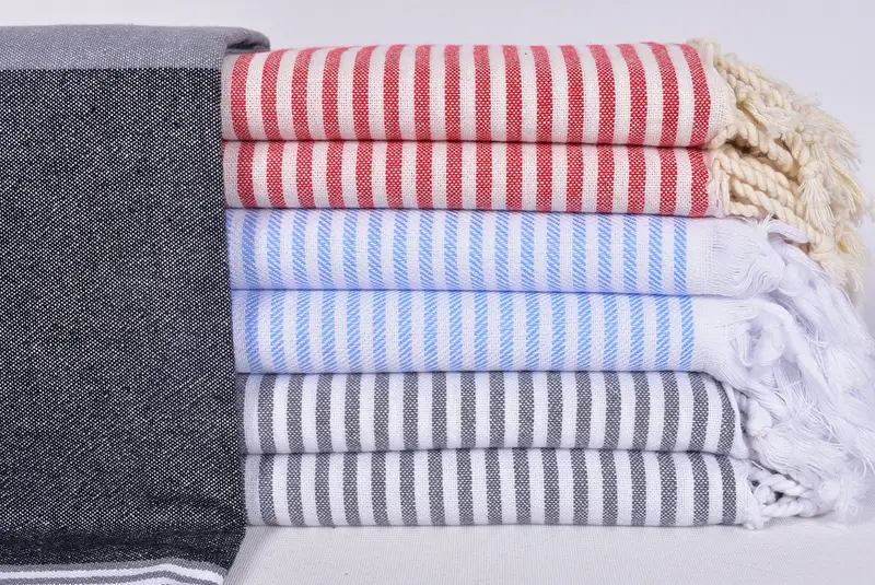 Monogrammed Turkish Towel, Bachelor Bachelorette Party Favors, Custom Wedding Gifts, Absorbent towel, 70x40 Cotton Striped Towel, Spa Gift - 1