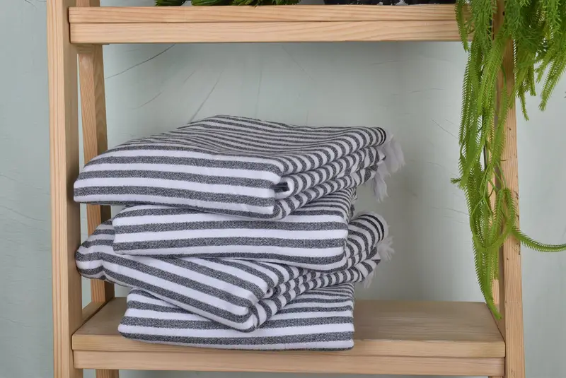 Personalized Beach Towel, Beach Towel Gift, 70x36 Cotton Terry Striped Towel, Bridesmaid Towel, Personalized Gifts, Personalized Gift For Her - 7