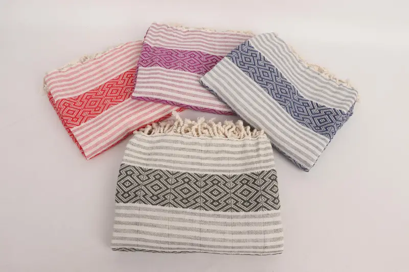 Gift For Her, Guest Towel, Beach Size Towel, Bachelorette Favor, Beach Towel Gift, Personalized Gift, 70x40 Cotton Diamond Towel, Pool Towels - 3