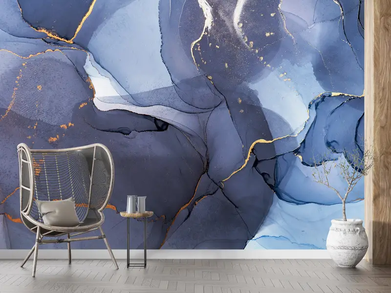 Elegant Printed Luxury Marble Wallpaper for Sophisticated Decor