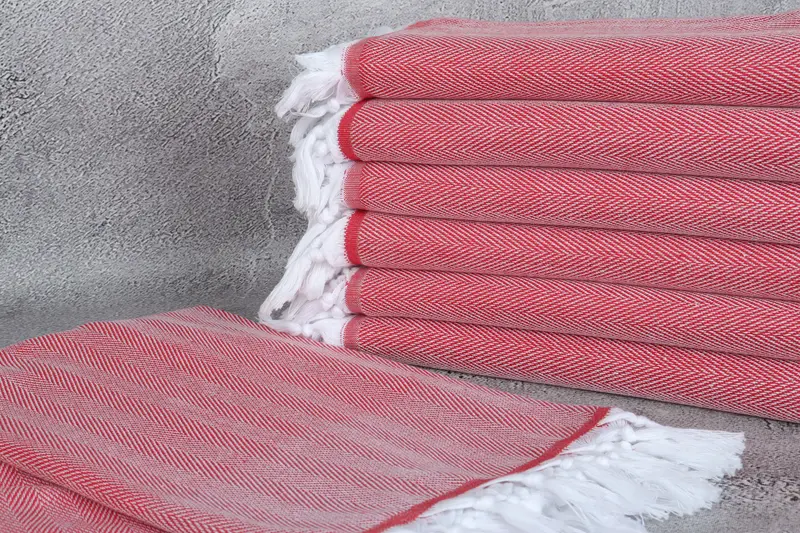 Personalized Turkish Towel, Embroidery Towels, 68x36 Cotton Herringbone Towel, Beach Towel Gift, Turkish towel, Girls Weekend Getaways Gifts - 2