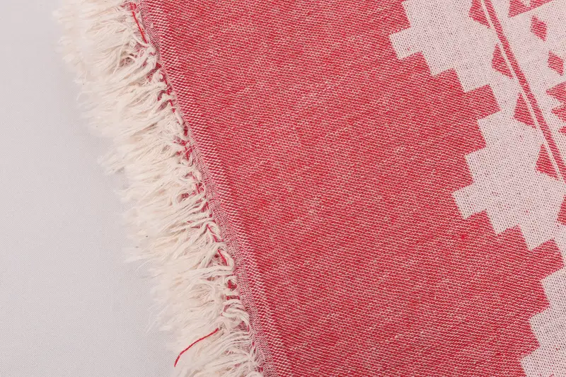 Turkish Blanket, Personalized Blanket, 92x80 Cotton Kilim Towel, House Warming Gift, Woven Blanket, Bachelorette Party Gifts For Bride - 7