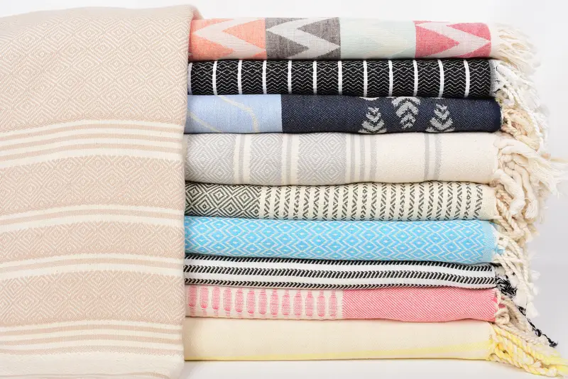 Beach Towel Bulk, Bachelor Party Gifts, Personalized Bridesmaid Gift, Guest Towel, 70x40 Cotton Set of 10 Towel, Absorbent Turkish towel - 3