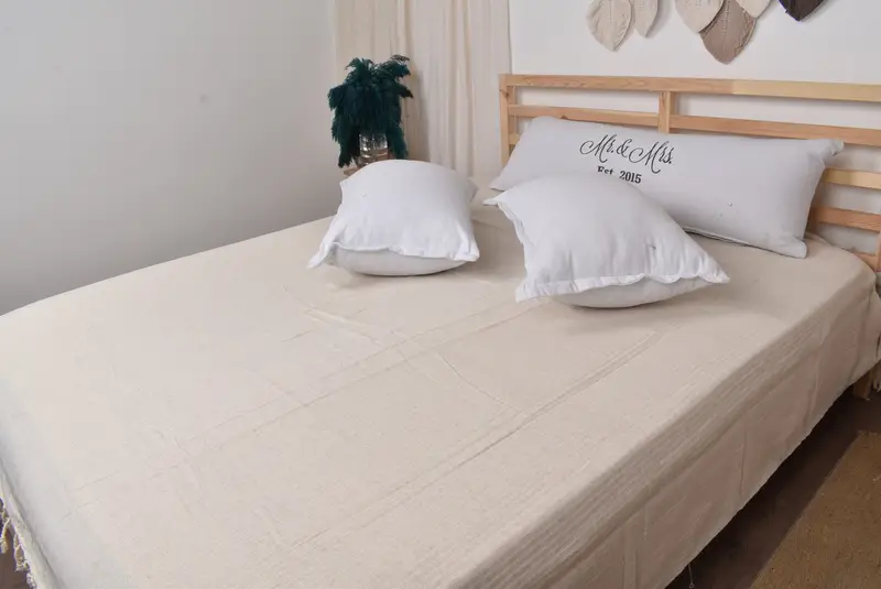 Kişiselleştirilmiş Hediyeler, Türk battaniye atışı, iyilik için düğün, monogram battaniye, 100x88 keten Kilim Tasarım Havlusu, masa örtüsü, ev dekor için hediye - 7