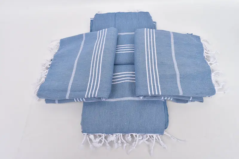 Bachelorette Party Gift, Monogram Turkish Towel, Bridesmaid Gift Towel, Scarf Towel, 70x40 Cotton Striped Towel, Turkish Beach Towel Bulk, Peshtemal - 6