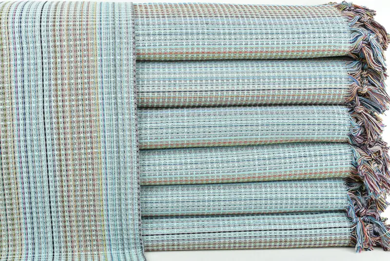 Gift For The Home, Monogram Blanket, Bachelorette Gifts, Turkish Blanket Queen, 92x88 Cotton Geometric Towel, Wedding Favors, Turkish Throw Blanket - 1