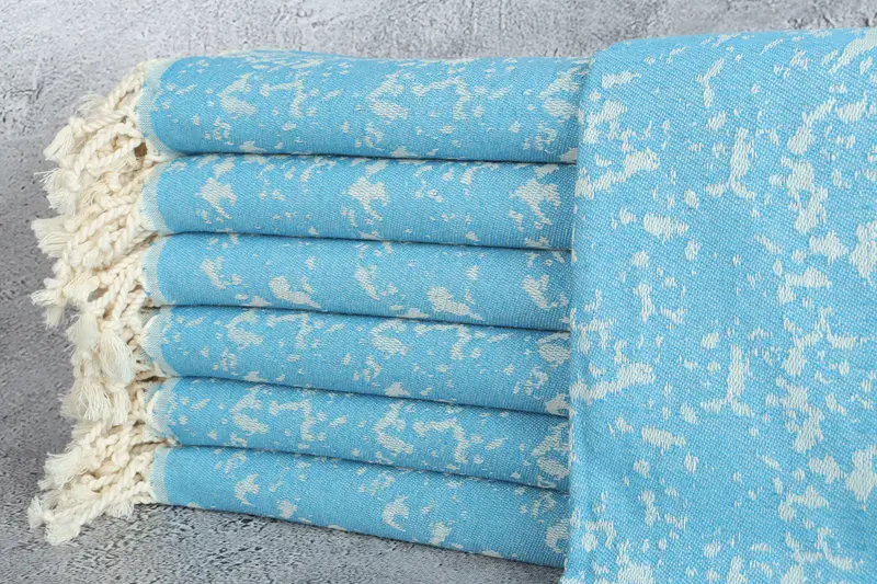 Luxury Beach Towel, Custom Wedding Gifts, 70x40 Cotton Carretta Patterned Towel, Lightweight Turkish towel, Personalized Gift For Her, Turkish towel - 2