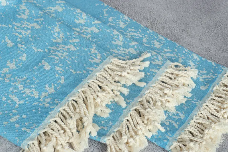 Luxury Beach Towel, Custom Wedding Gifts, 70x40 Cotton Carretta Patterned Towel, Lightweight Turkish towel, Personalized Gift For Her, Turkish towel - 6