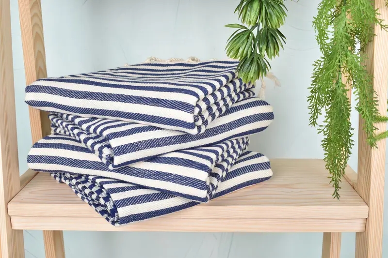 Absorbent Turkish towel, Summer Gift Ideas, Family Gift, Mexico Bachelorette Party Gifts, Luxury towel, Best Beach Towel, 70x40 Cotton Striped Towel - 7