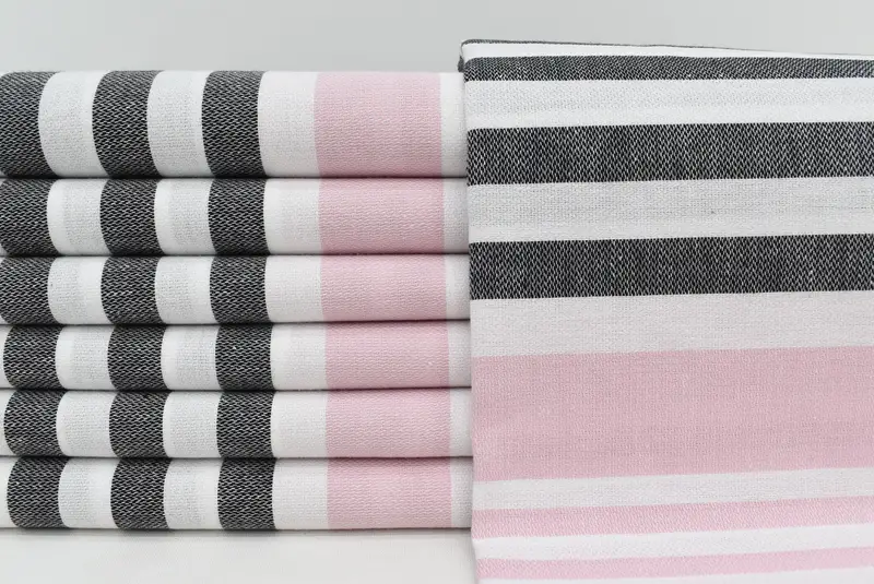 Handmade Gift, 68x36 Cotton Striped Towel, Gifts For Him, Bachelor Party Favors, Spa Towel, Personalized Turkish Towel, Personalized Beach Towel - 1