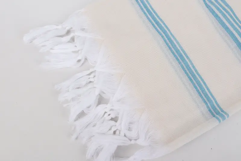 Custom Gift, Beach Towel Bulk, Luxury Beach Towel, Unique Gift, 70x40 Cotton Striped Towel, Cotton towel, Lightweight Turkish towel for beach - 7