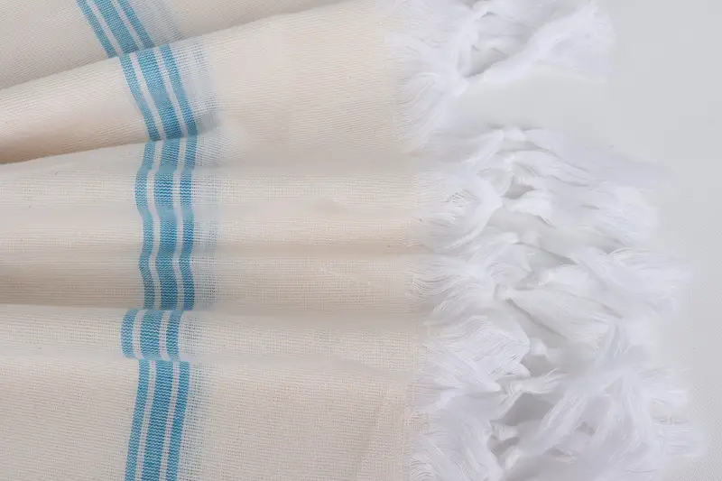 Custom Gift, Beach Towel Bulk, Luxury Beach Towel, Unique Gift, 70x40 Cotton Striped Towel, Cotton towel, Lightweight Turkish towel for beach - 8