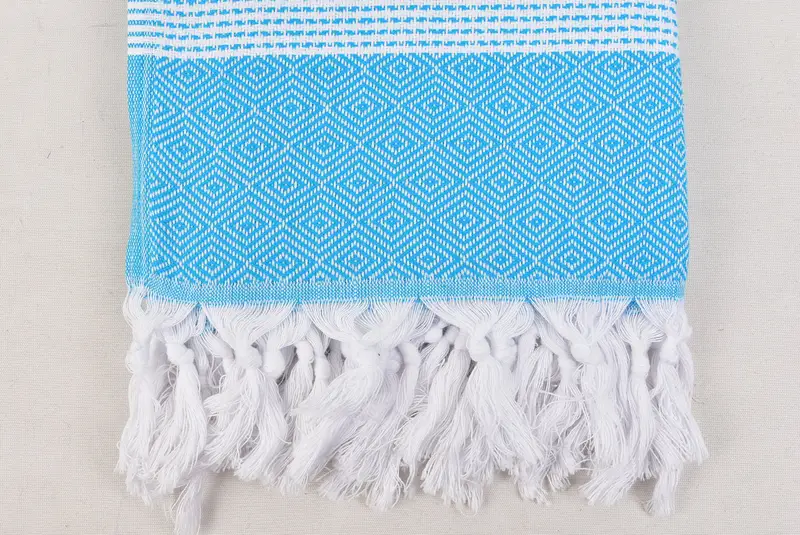 Özel el havlu, monogramlı el havlu, eve taşınma hediyesi, banyo havlu, 40x18 pamuklu elmas havlu, monogram çay havlu, onun için hediye - 8